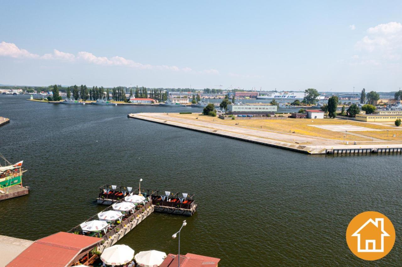 Apartament Z Widokiem Na Port - Visitopl Świnoujście Eksteriør bilde